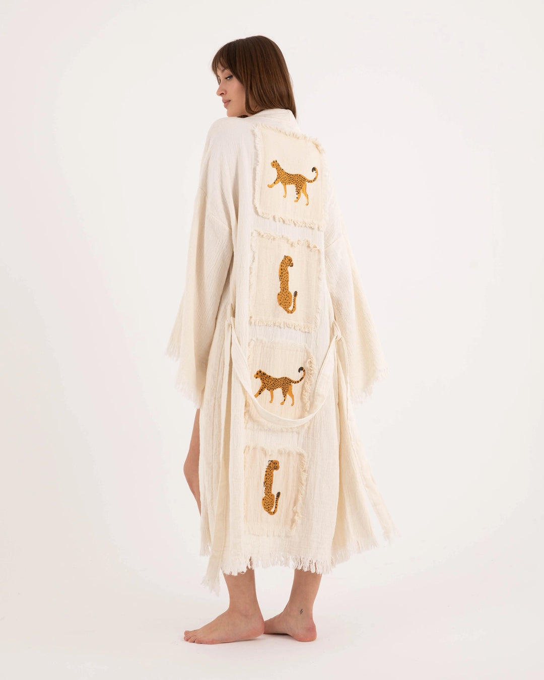 Golden Cheetah Robe