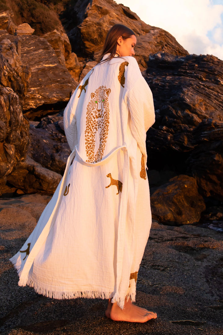 LEOPARD KIMONO