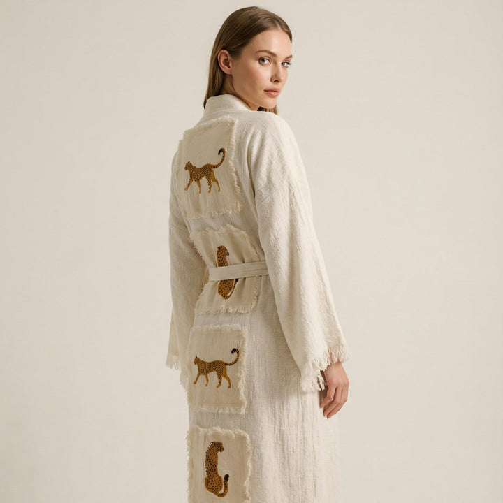 Golden Cheetah Robe
