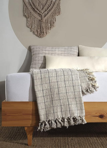 Cosy Throw & Blanket - Gray