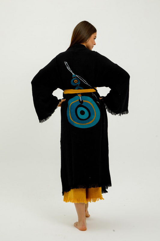 Black Nara Robe