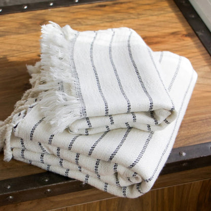 Berile Bamboo Turkish Towel-Charcoal Grey