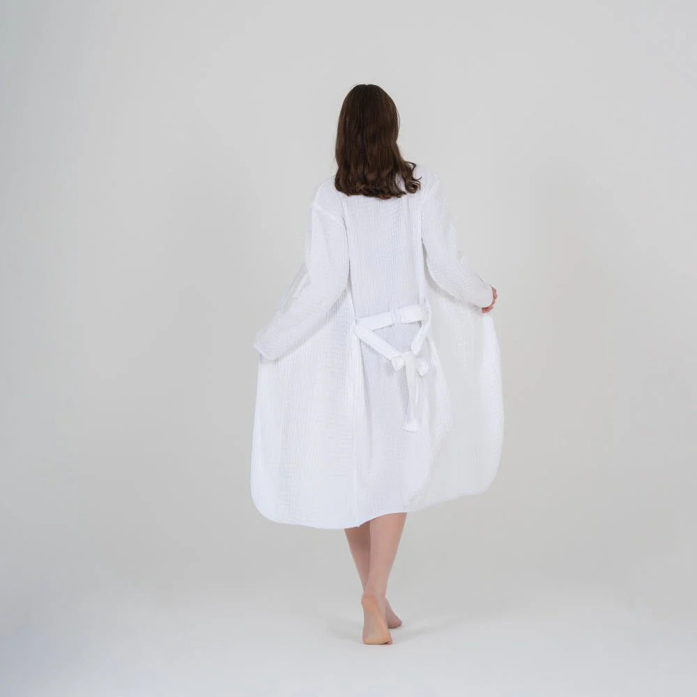 Dupduru Bathrobe - White