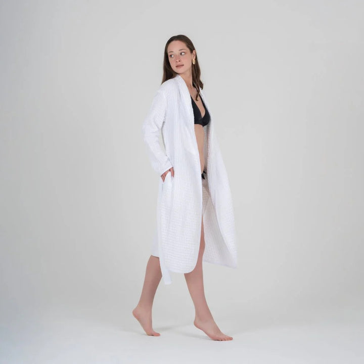 Duru White Bathrobe