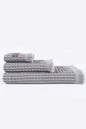 Seren Waffle 3 Piece Towel Set 100% Organic Cotton