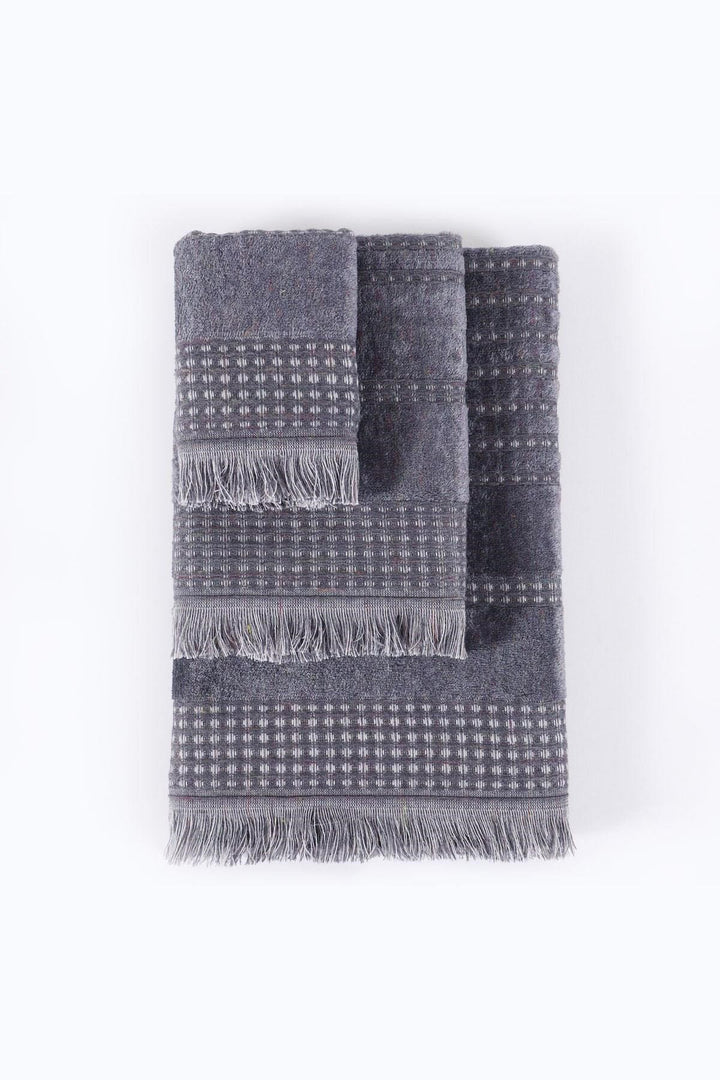 Zeus 3-Piece Towel Set Organic Cotton