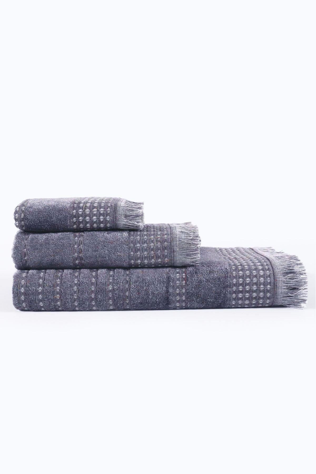 Zeus 3-Piece Towel Set 100% Organic Cotton