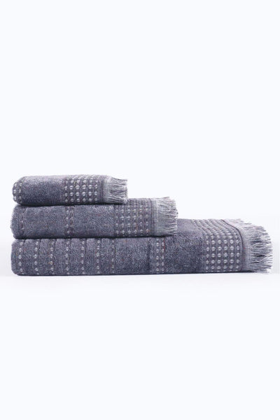 Zeus 3-Piece Towel Set Organic Cotton