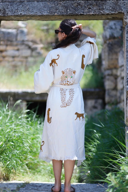 Leopard Robe/Kimono