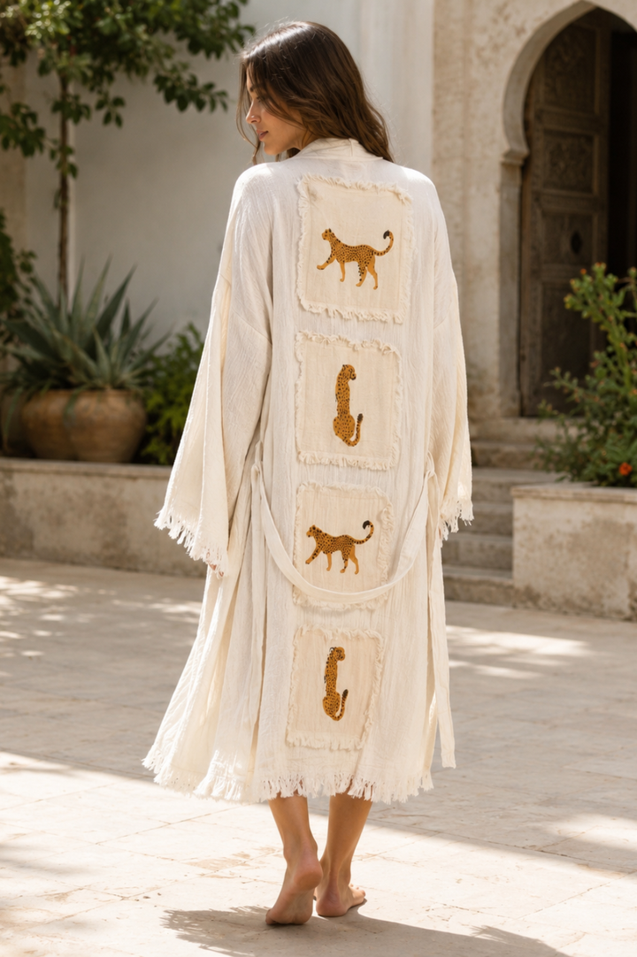 Golden Cheetah Robe