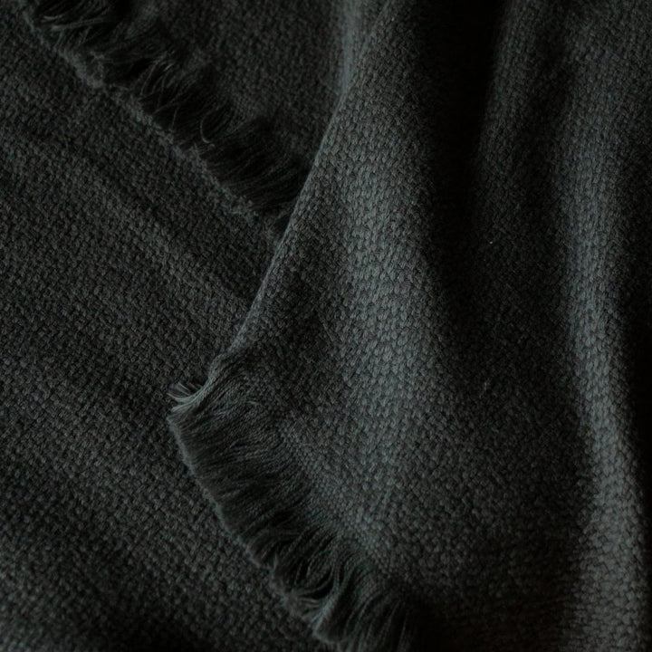 Petunia Bamboo Throw Plaid Blanket