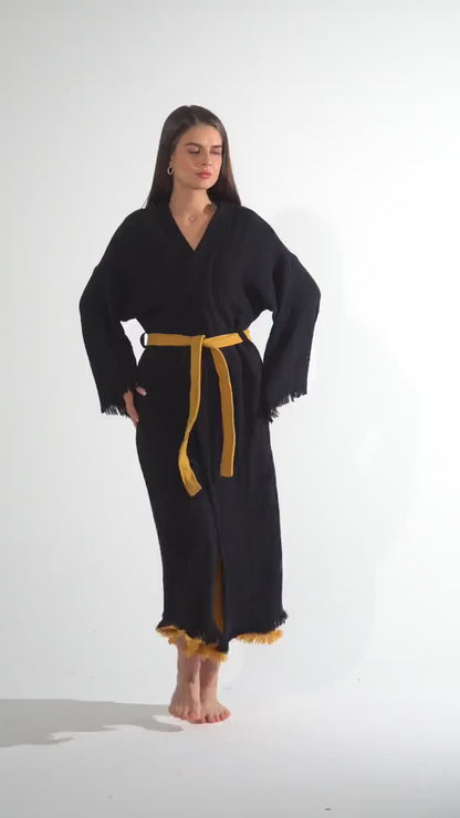 Black Nazar Kimono/Robe